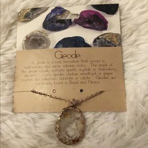 Geode Necklace